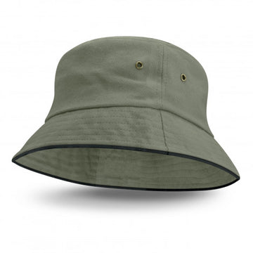 Bondi Bucket Hat - Black Sandwich Trim - 115493-2